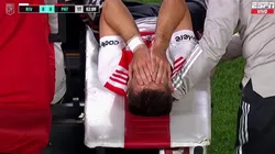 Peña Biafore se habría roto los ligamentos de la rodilla