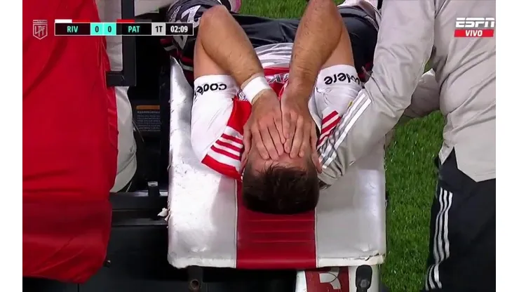 Peña Biafore se habría roto los ligamentos de la rodilla