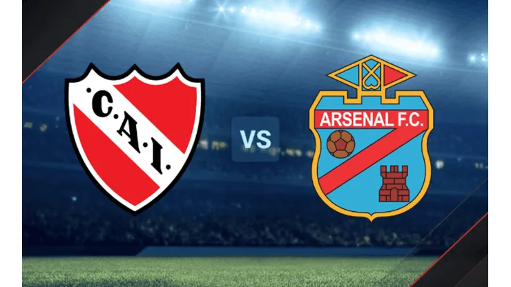 Independiente y Arsenal se enfrentan por el Torneo de Reserva.
