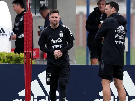 ¿Juega Messi ante Uruguay? La idea que Scaloni tiene en mente