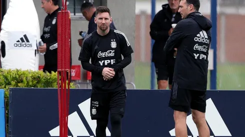 ¿Juega Messi ante Uruguay? La idea que Scaloni tiene en mente