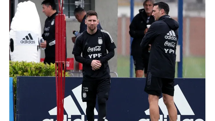 ¿Juega Messi ante Uruguay? La idea que Scaloni tiene en mente