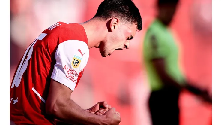 Alan Soñora encaminó el triunfo a Independiente. (Foto: Prensa Independiente)