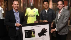 Enzo, reconocido en el Museo River.