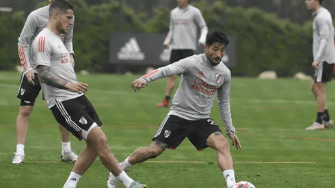 Otro titular con molestias en River.