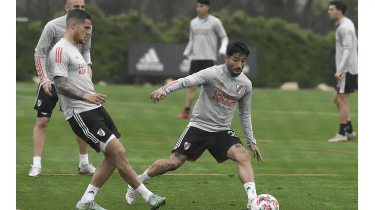 Otro titular con molestias en River.