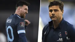 Pochettino habló de Messi.