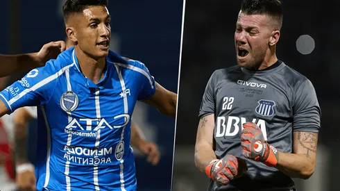 Godoy Cruz y Talleres se enfrentan por la Liga Profesional (Fotos: Getty).