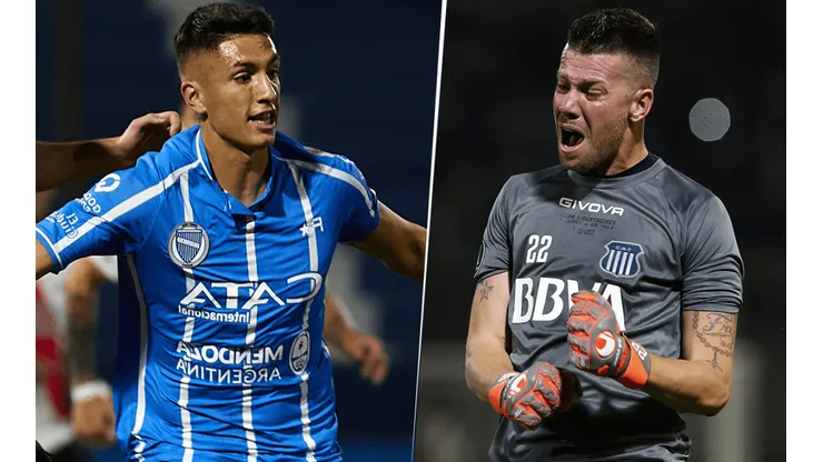 Godoy Cruz y Talleres se enfrentan por la Liga Profesional (Fotos: Getty).
