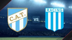 Atlético Tucumán y Racing se enfrentan por la Liga Profesional.