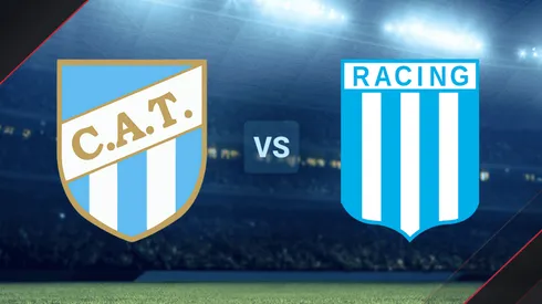 Atlético Tucumán y Racing se enfrentan por la Liga Profesional.