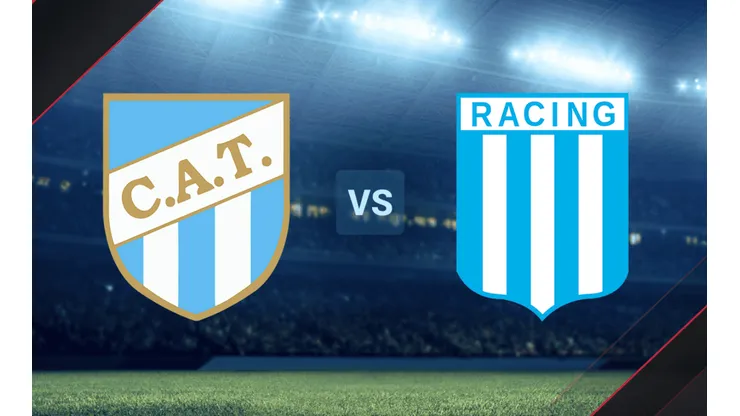 Atlético Tucumán y Racing se enfrentan por la Liga Profesional.