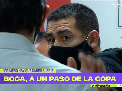 Nueva reunión: Riquelme bajó al vestuario por segunda vez consecutiva