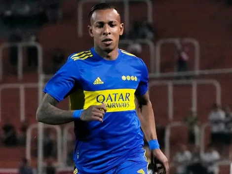 Villa volvió a jugar en Boca después de 3 meses: así fueron sus números