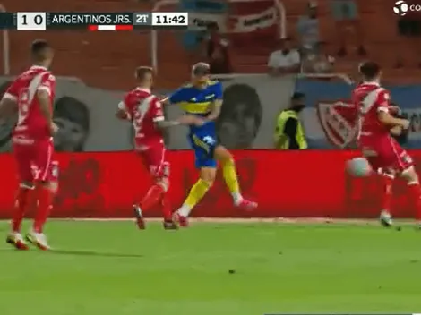 VIDEO | En el peor momento de Boca, Luis Vázquez puso el 1 a 0 ante Argentinos