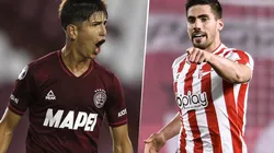 Lanús y Estudiantes se enfrentan por la Liga Profesional (Fotos: Getty).
