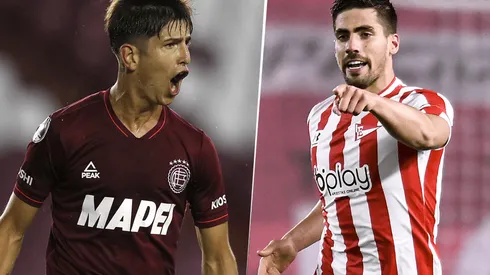 Lanús y Estudiantes se enfrentan por la Liga Profesional (Fotos: Getty).