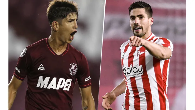 Lanús y Estudiantes se enfrentan por la Liga Profesional (Fotos: Getty).