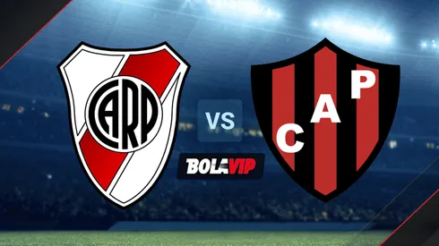 River Plate vs. Patronato por la Liga Profesional.