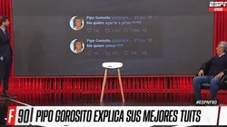 Gorosito y el origen de sus tuits.