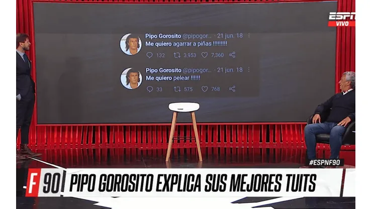 Gorosito y el origen de sus tuits.