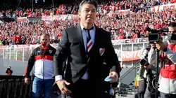 Marcelo Gallardo previo al Superclásico entre River y Boca en el Estadio Monumental (Foto: Getty)