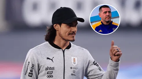 Riquelme confirmó contactos con Cavani: "Él quiere jugar en Boca"