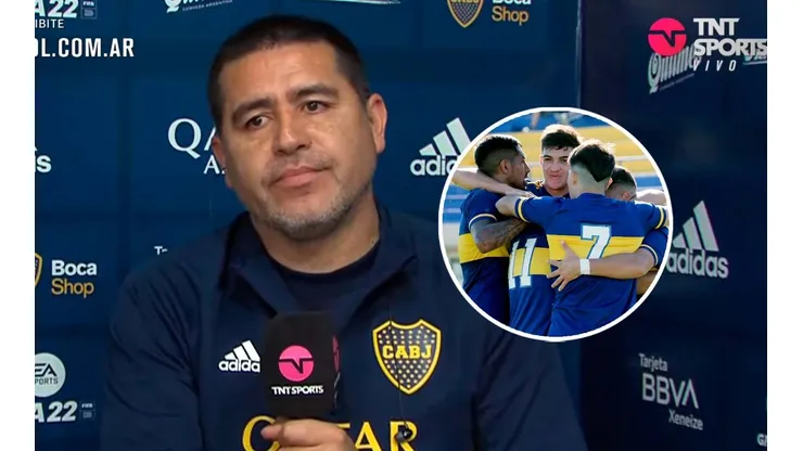 Riquelme, enamorado de un juvenil de Boca: "Tiene cosas que se las veo a muy pocos"