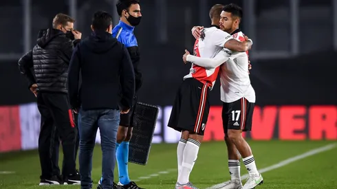 Paulo Díaz se desgarró. (Getty)