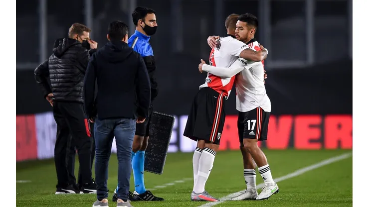 Paulo Díaz se desgarró. (Getty)