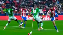 VIDEO | La brutal plancha que recibió De Paul en el Atlético Madrid