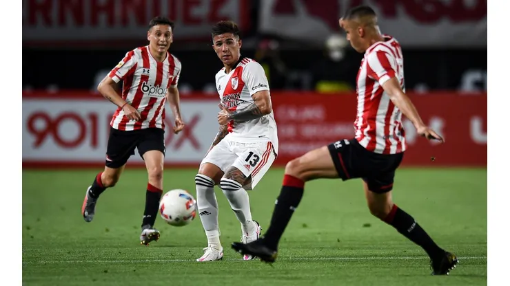 Enzo Fernández esquivó la chance de que River sea campeón. (Getty)