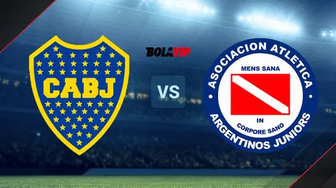 Boca y Argentinos Juniors se enfrentan por la Copa Argentina.