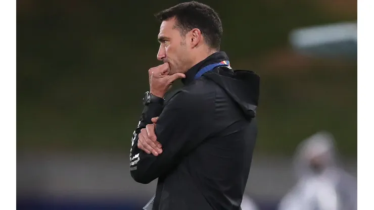 Scaloni se quedaría sin Messi para las Eliminatorias Sudamericanas. (Getty)