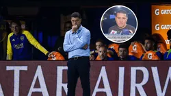 Riquelme definió el presente de Battaglia en Boca: ¿se queda después de diciembre?