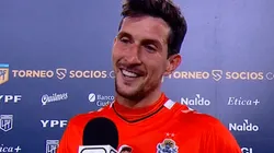 Rey, arquero de Gimnasia, picante contra Pavón tras el cruce: "Parece que no se puede festejar"