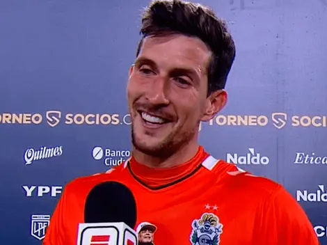 Rey, arquero de Gimnasia, picante contra Pavón tras el cruce: "Parece que no se puede festejar"