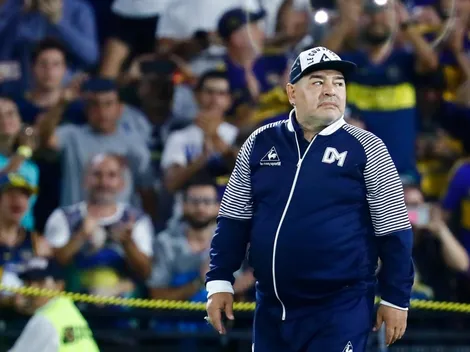 El tuit de Boca a las 0:00 recordando a Maradona