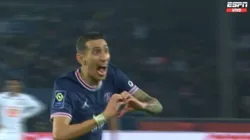 Ángel Di María le dio la victoria a PSG. (ESPN)