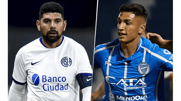 San Lorenzo vs. Godoy Cruz por la Liga Profesional. (Fotos: Getty Images).