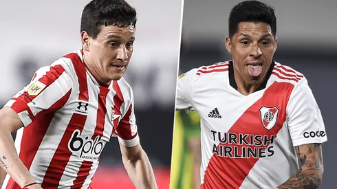 Estudiantes LP vs. River por la Liga Profesional. (Getty Images)