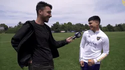 Zeballos y una declaración que le encantó a los hinchas de Boca.