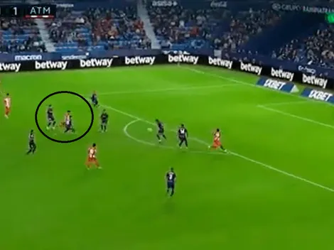 VIDEO | Como en la Selección: De Paul se adueñó de la pelota y dio una asistencia hermosa