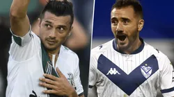 Banfield y Vélez se enfrentan por la Liga Profesional (Fotos: Getty).