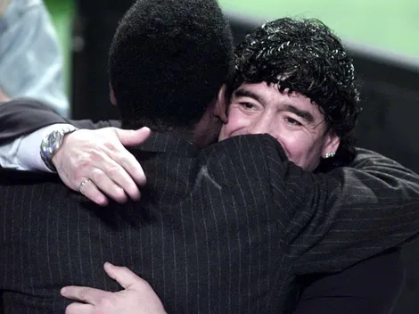 Diego Maradona y su vinculo con Pelé: una rivalidad para la tribuna