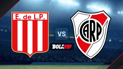Estudiantes LP vs. River Plate por la Liga Profesional.
