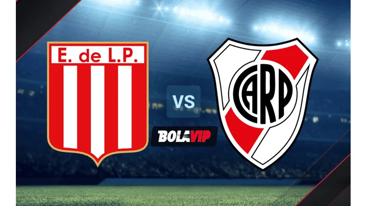 Estudiantes LP vs. River Plate por la Liga Profesional.
