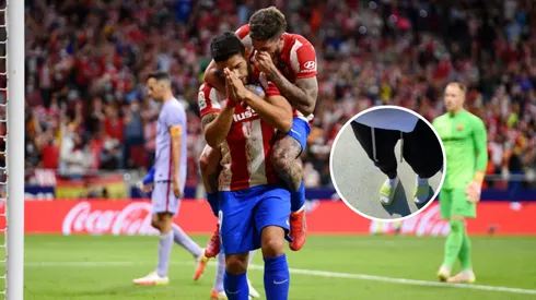 De Paul llegó con un polémico look al entrenamiento y Suárez se burló de él