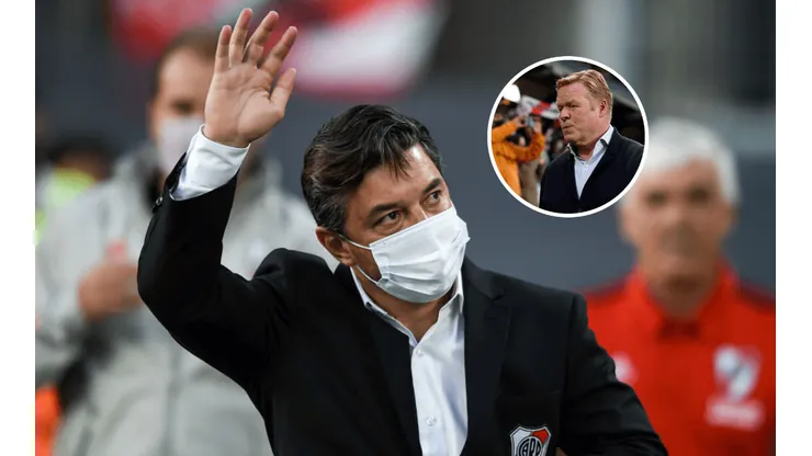 Se fue Koeman y tiemblan los hinchas de River: ¿Barcelona viene por Gallardo?