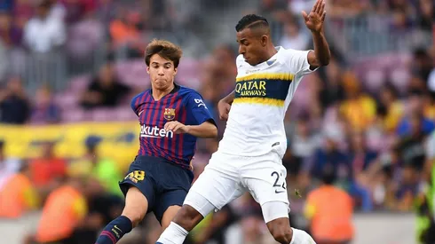 Riqui Puig y Sebastián Villa, Trofeo Joan Gamper (Foto: Getty Images)